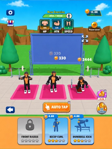 Idle Fighting Hero Gym Clicker