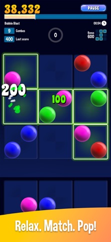 Bubble Grid: relaxing puzzle Screenshot 7 of 8