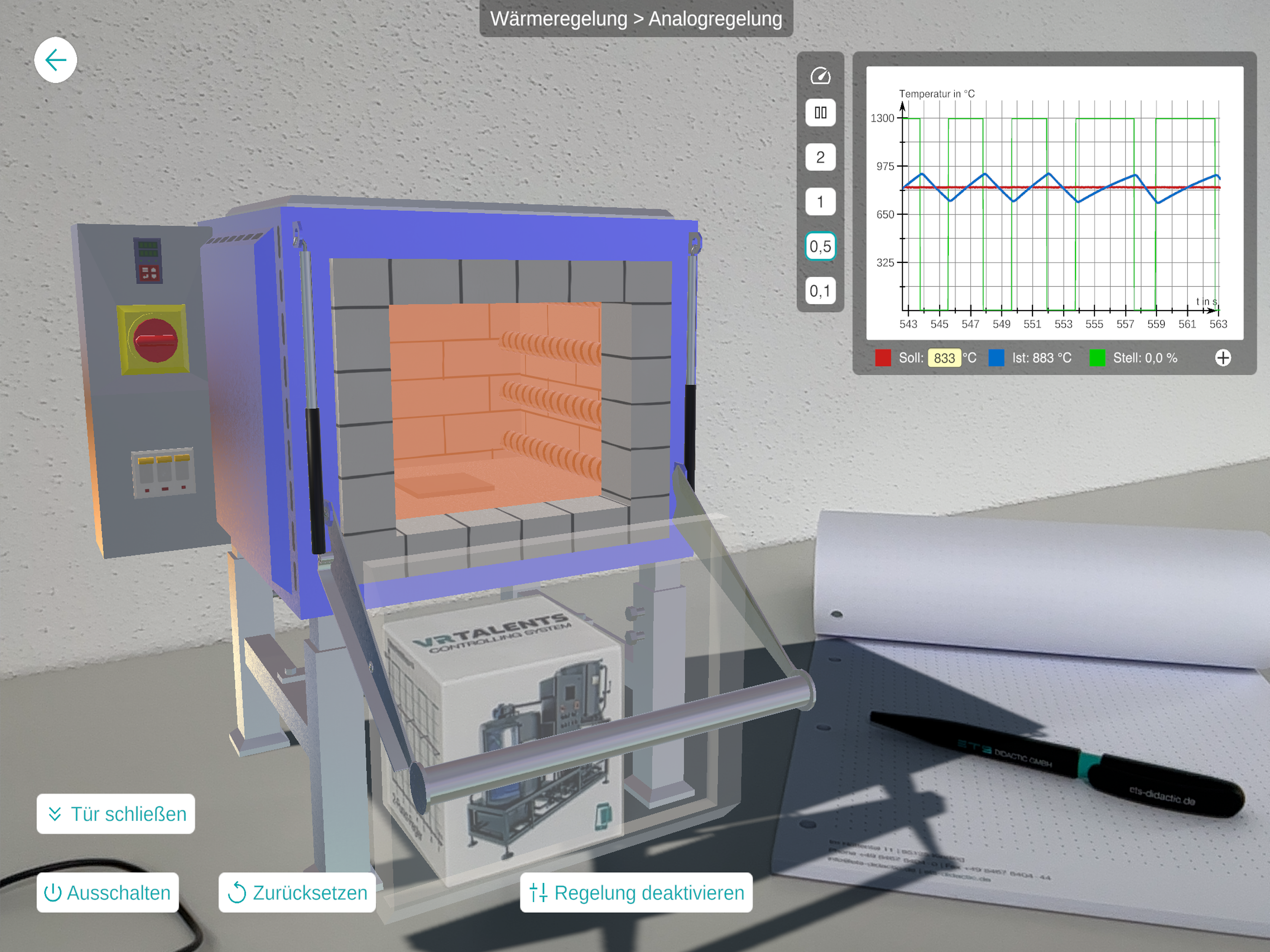 CONTROLLING SYSTEM VRTALENTS screenshot 18