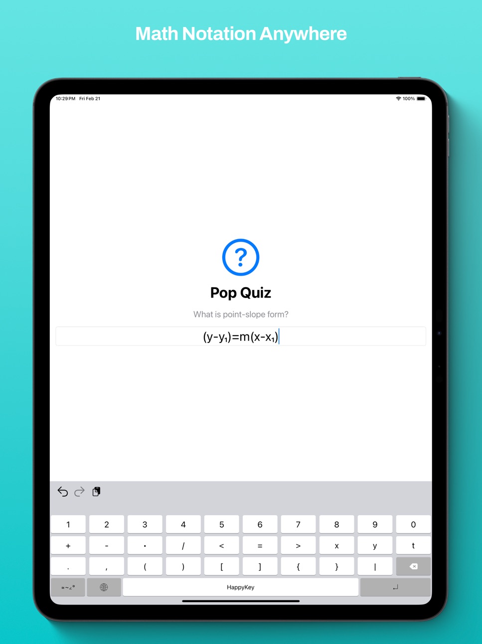 iPad screenshot