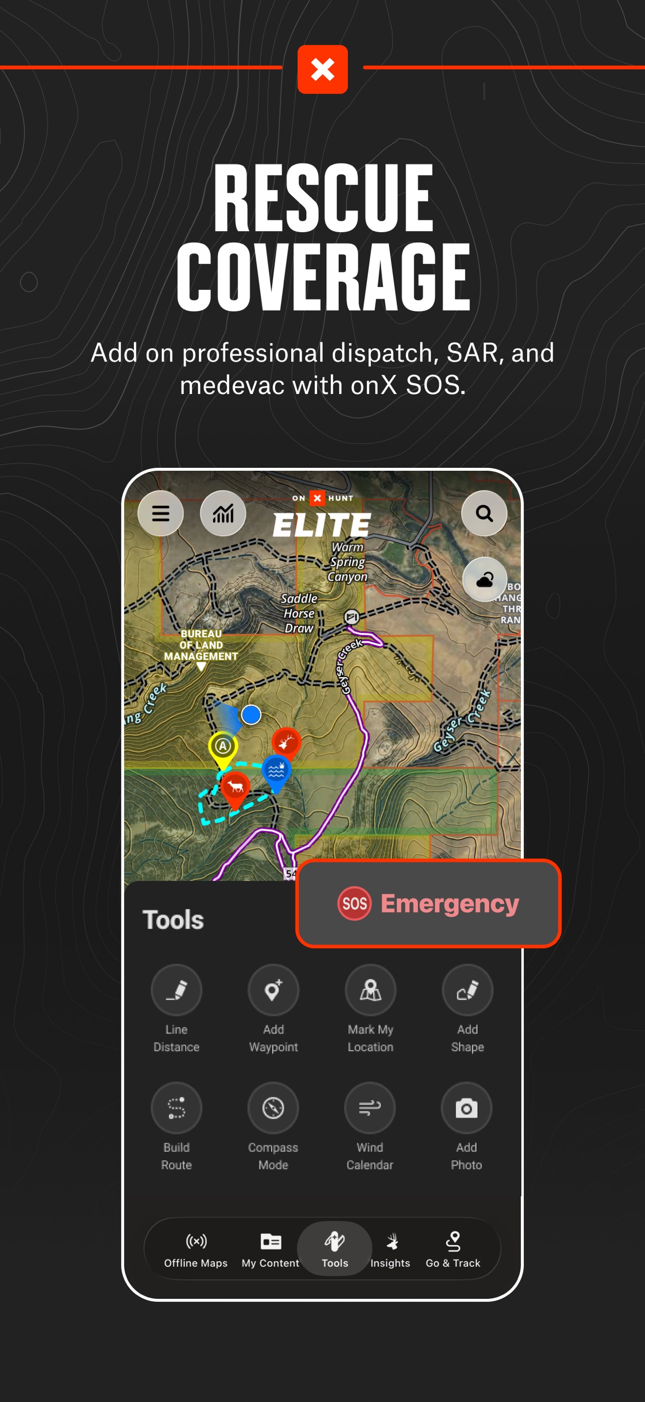 Screenshot 2 of onX Hunt: GPS Hunting Maps