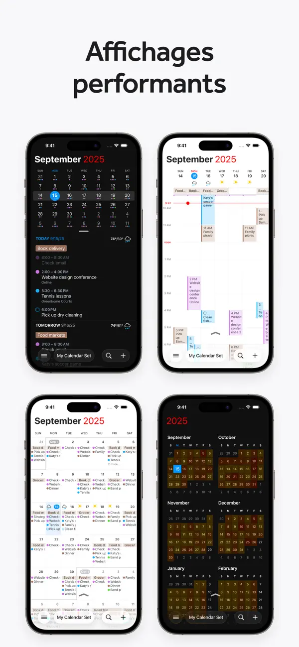 Screenshot #3 pour Fantastical Calendar