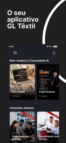 GL Têxtil screenshot