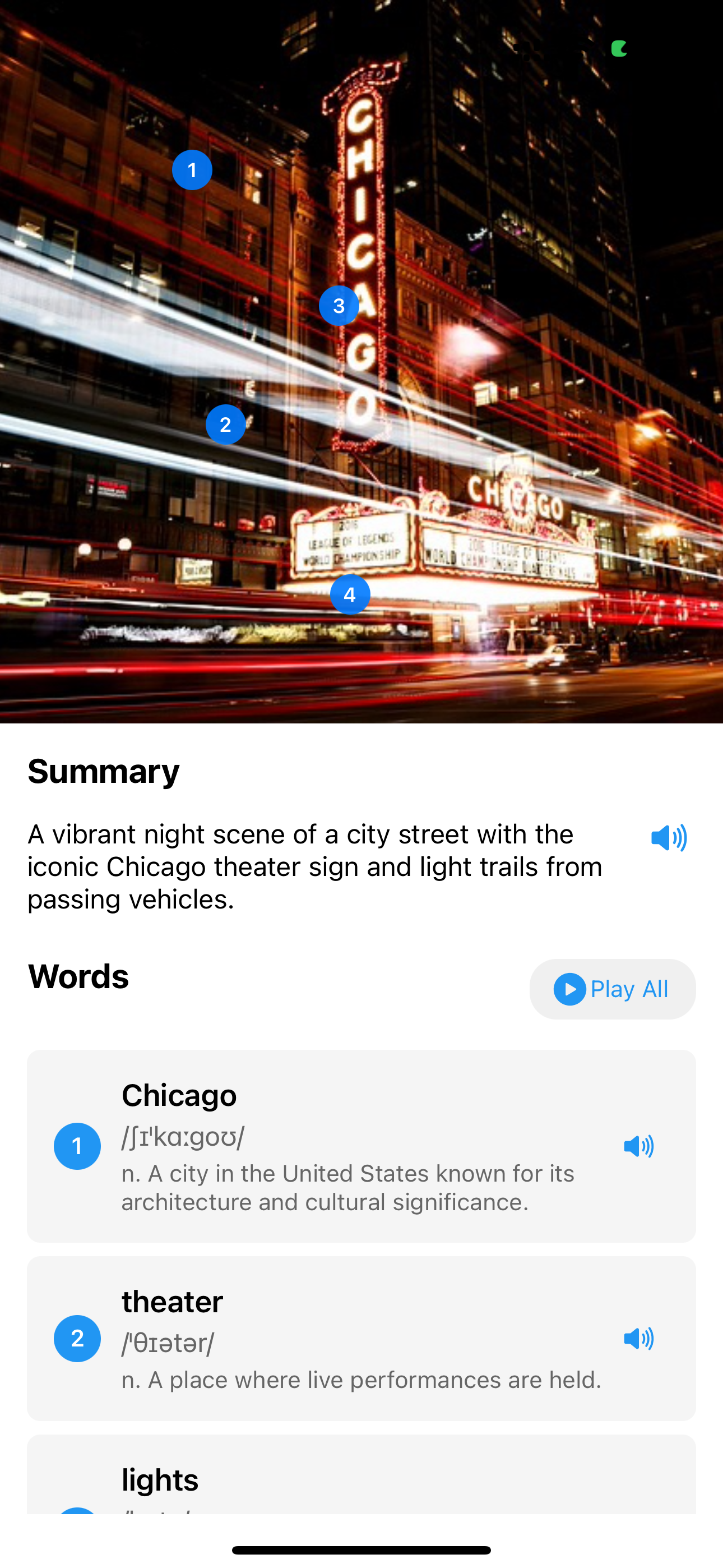 PhotoSpeak: AI Photo Learning screenshot 3