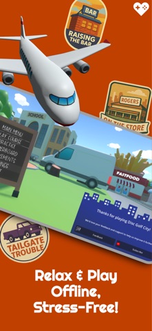Disc Golf City iPhone screenshot