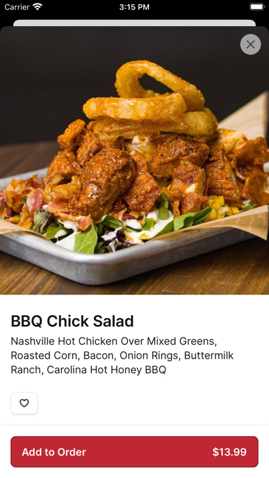 Coop's Hot Chicken iPhone screenshot 4 - Food & Drink app