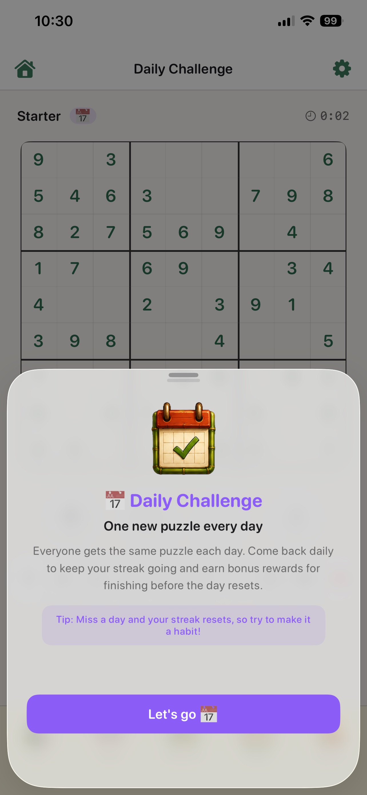 Screenshot 5 of Bearly Sudoku