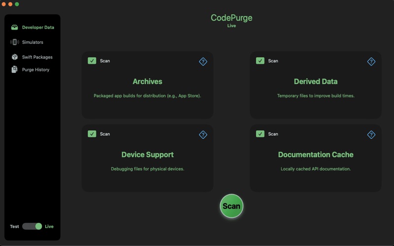 CodePurge screenshot