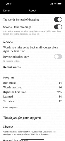 MoreBlanks Screenshot 3 of 3