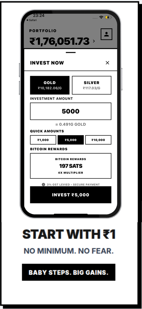 OroPocket - Buy Digital Gold screenshot 5