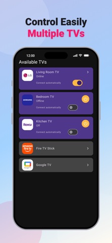 AnyTV — Smart TV Remote Screenshot 2 of 4