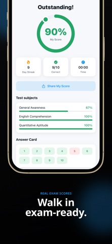 SSC CGL Prep: Mock Tests iPhone screenshot