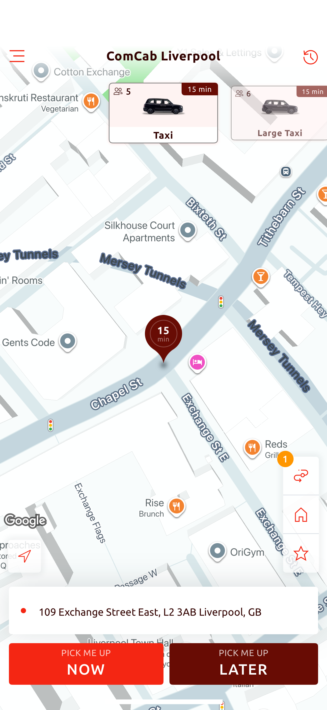 ComCab Liverpool screenshot 3