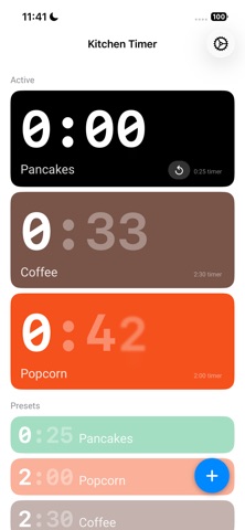 Kitchen Timer for busy cook Screenshot 3 of 8