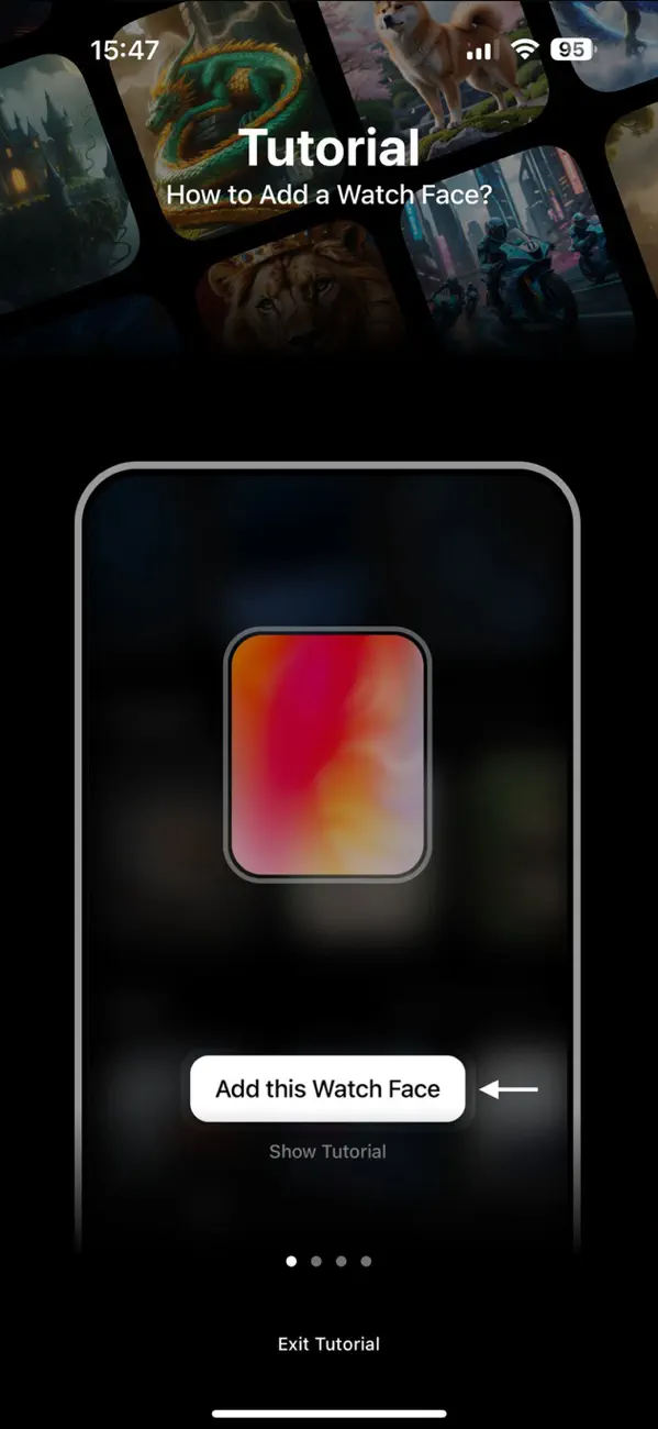 #6. Watch Faces Gallery - WatchMax (iOS) Oleh: INSPECTOR STUDIOS TEKNOLOJİ BİLİŞİM YAZILIM PAZARLAMA LİMİTED ŞİRKETİ