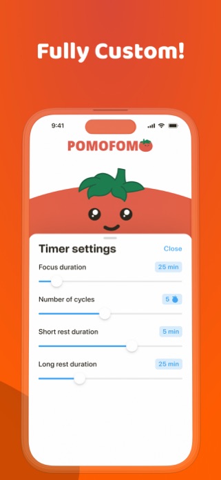 Pomodoro Timer - Pomofomo Screenshot 5 of 7