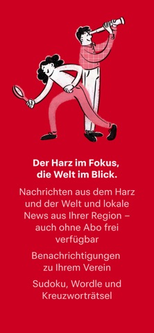 Harz Kurier News iPhone screenshot