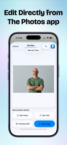 BlurApp: Private Photo Blur screenshot