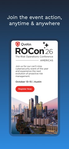 Qualys ROCon Screenshot 1 of 3