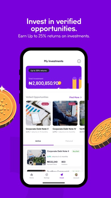 PiggyVest: Save & Invest Today Screenshot
