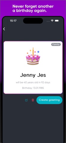 HappyDay Reminder Screenshot 3 of 4