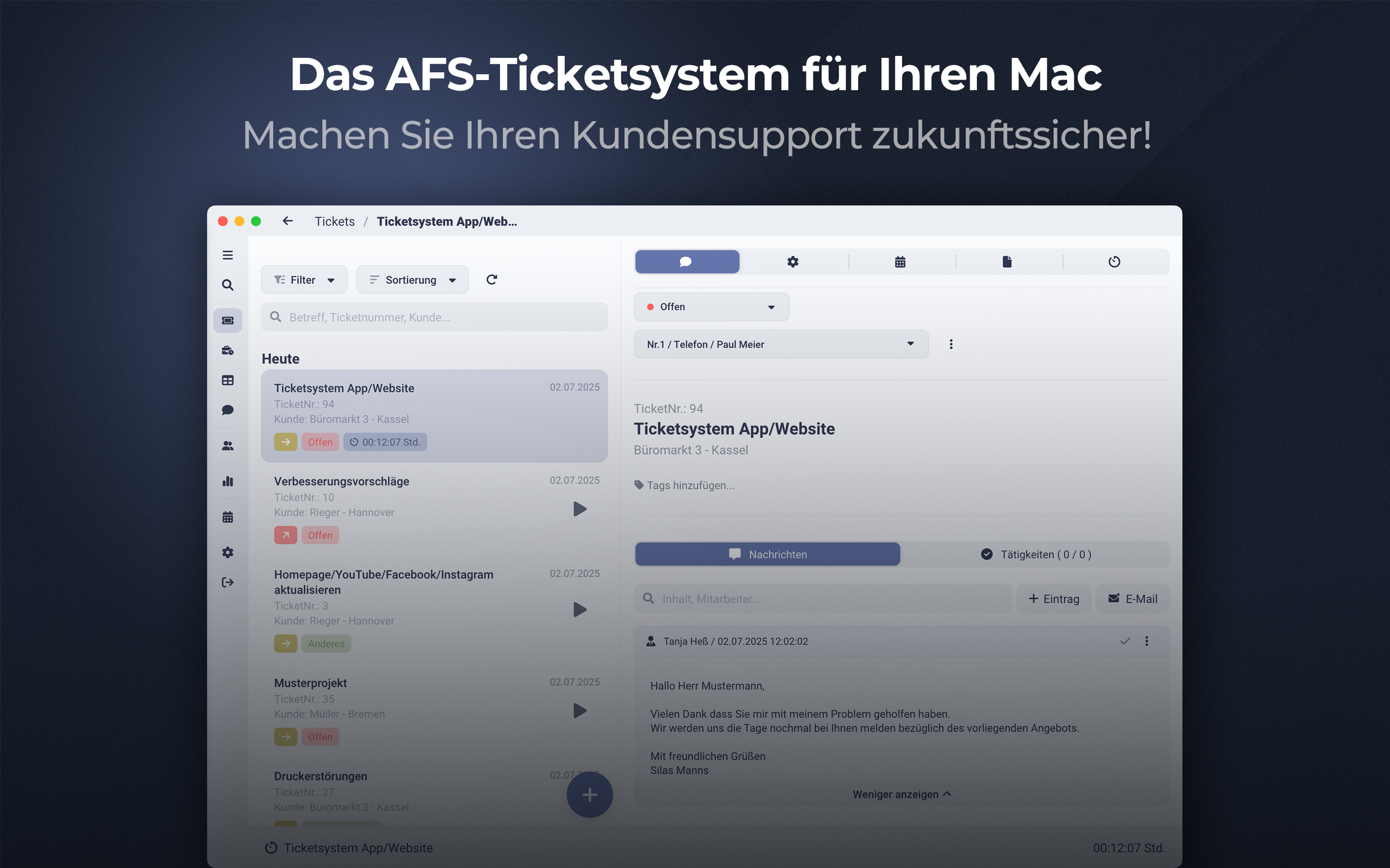 AFS-Ticketsystem