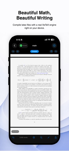 MarkUp — Text & Math Editor screenshot
