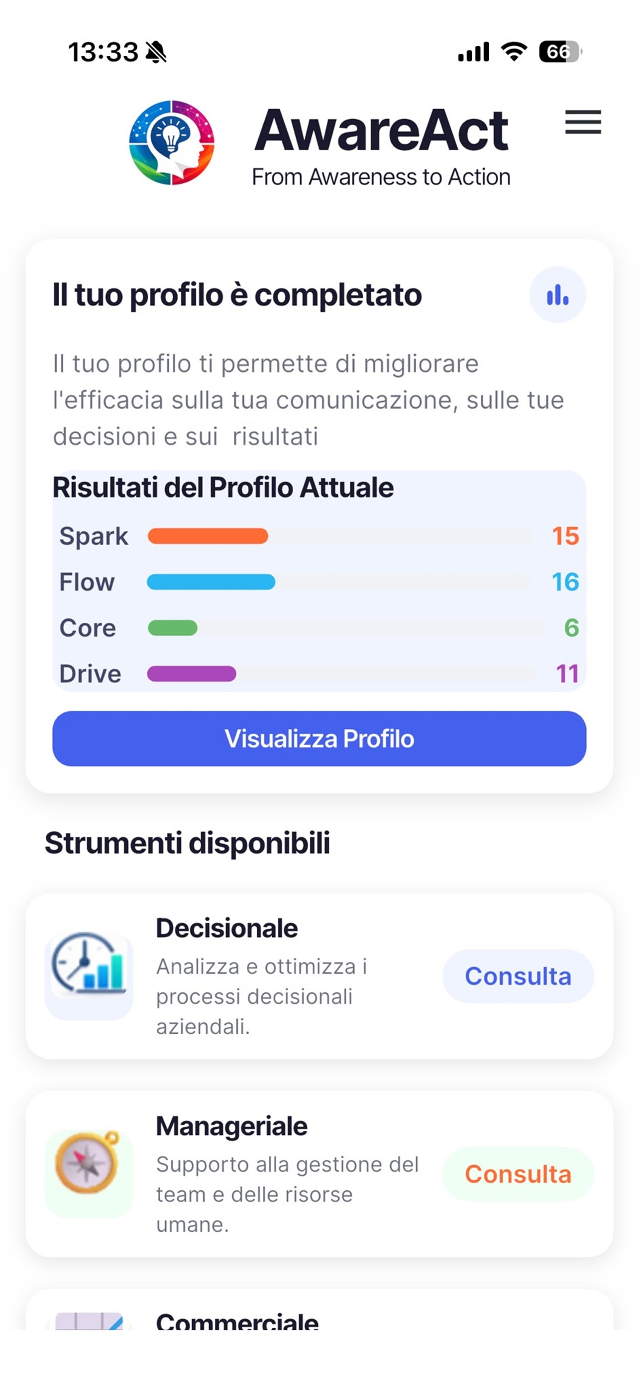 Screenshot 1 of AwareAct