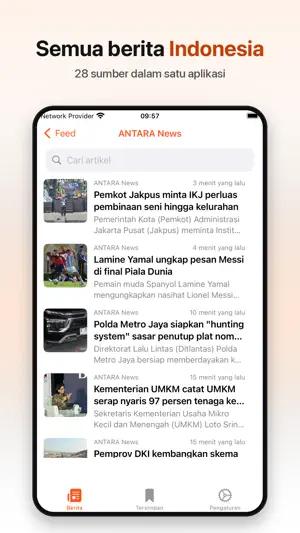 Indonesian News - Berita screenshot 1