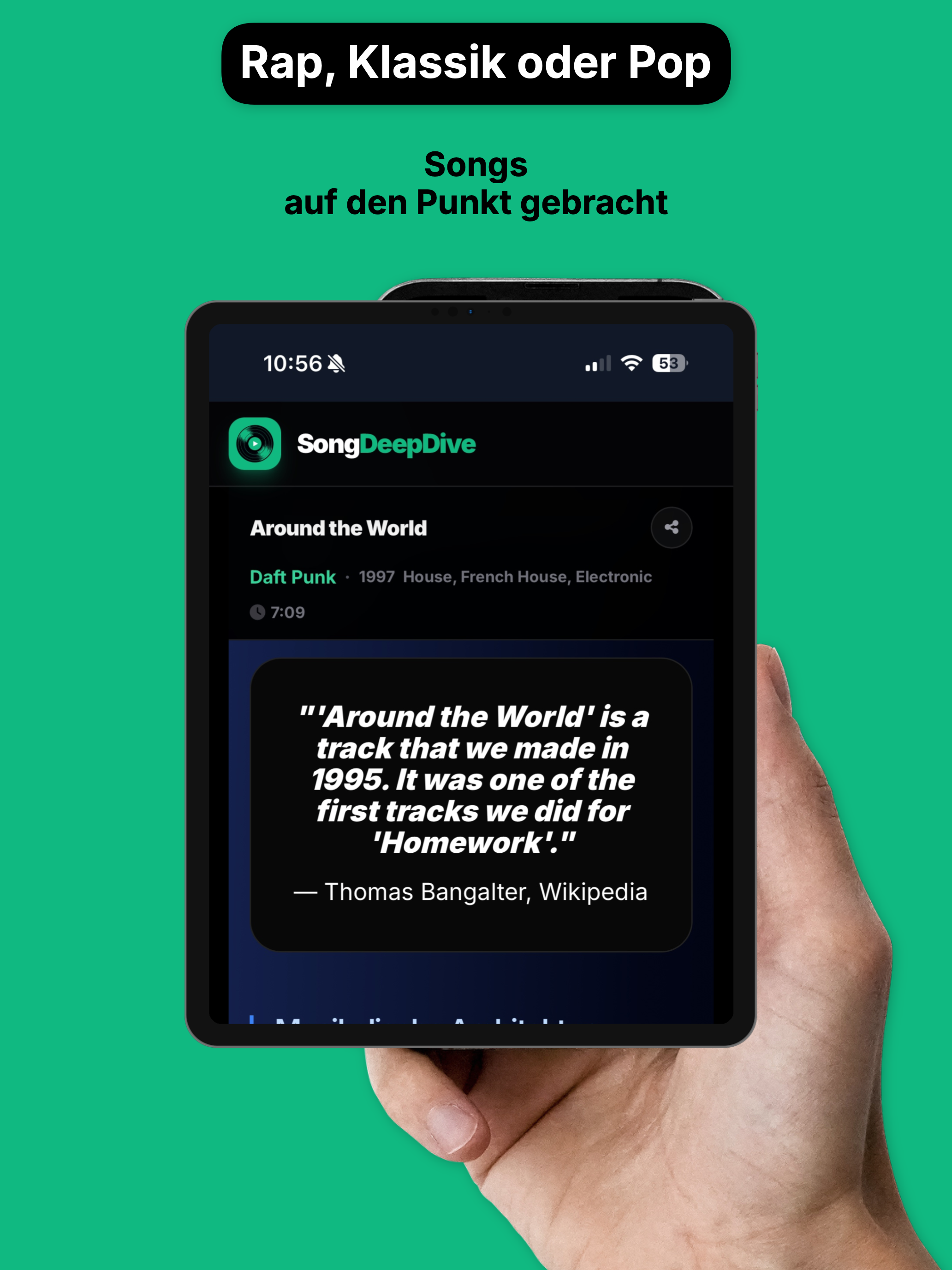 SongDeepDive – Musikanalyse