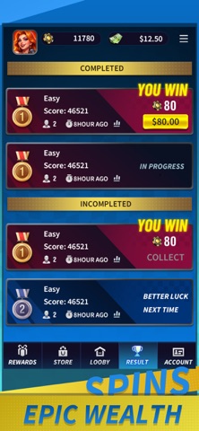 Epic Wealth Spins Screenshot 2 of 5