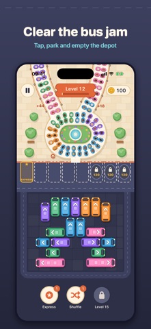 Buster: Bus Traffic Jam Puzzle screenshot 1