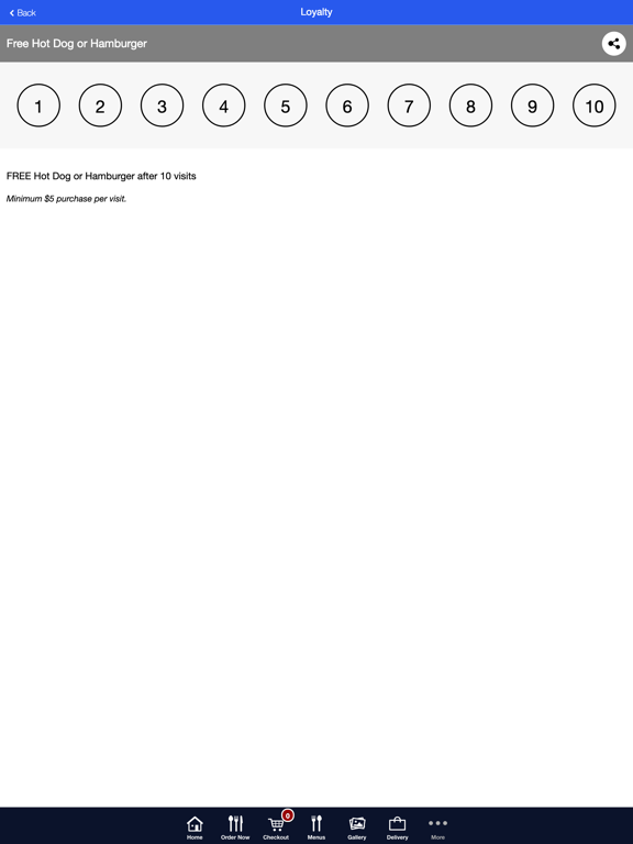 Nabbys iPad screenshot 5 - Food & Drink app