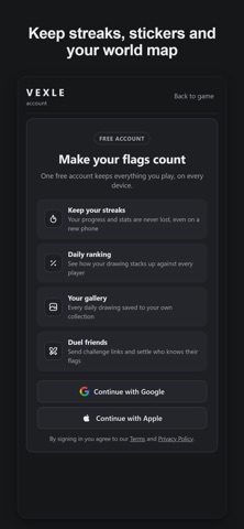 Vexle: Daily Flag Drawing Screenshot 5 of 6