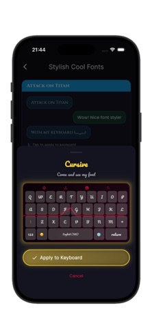 Neon Red Heartbeat Theme Screenshot 3 of 7