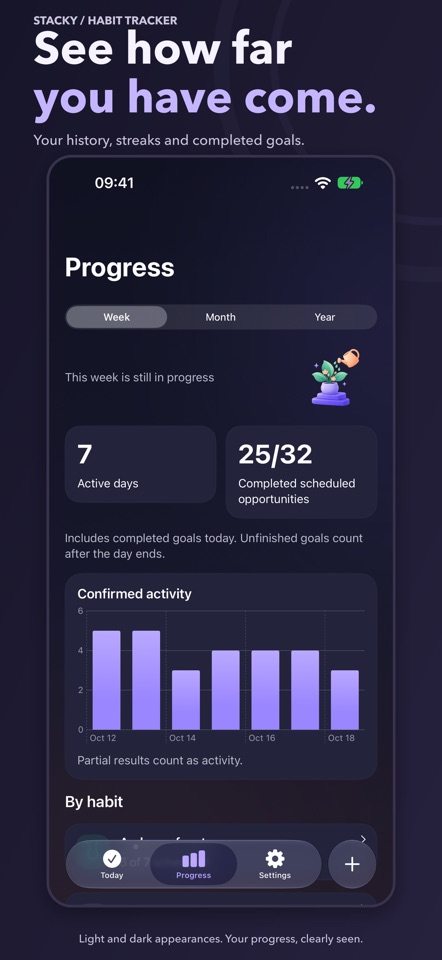Stacky: Habit Tracker screenshot 5