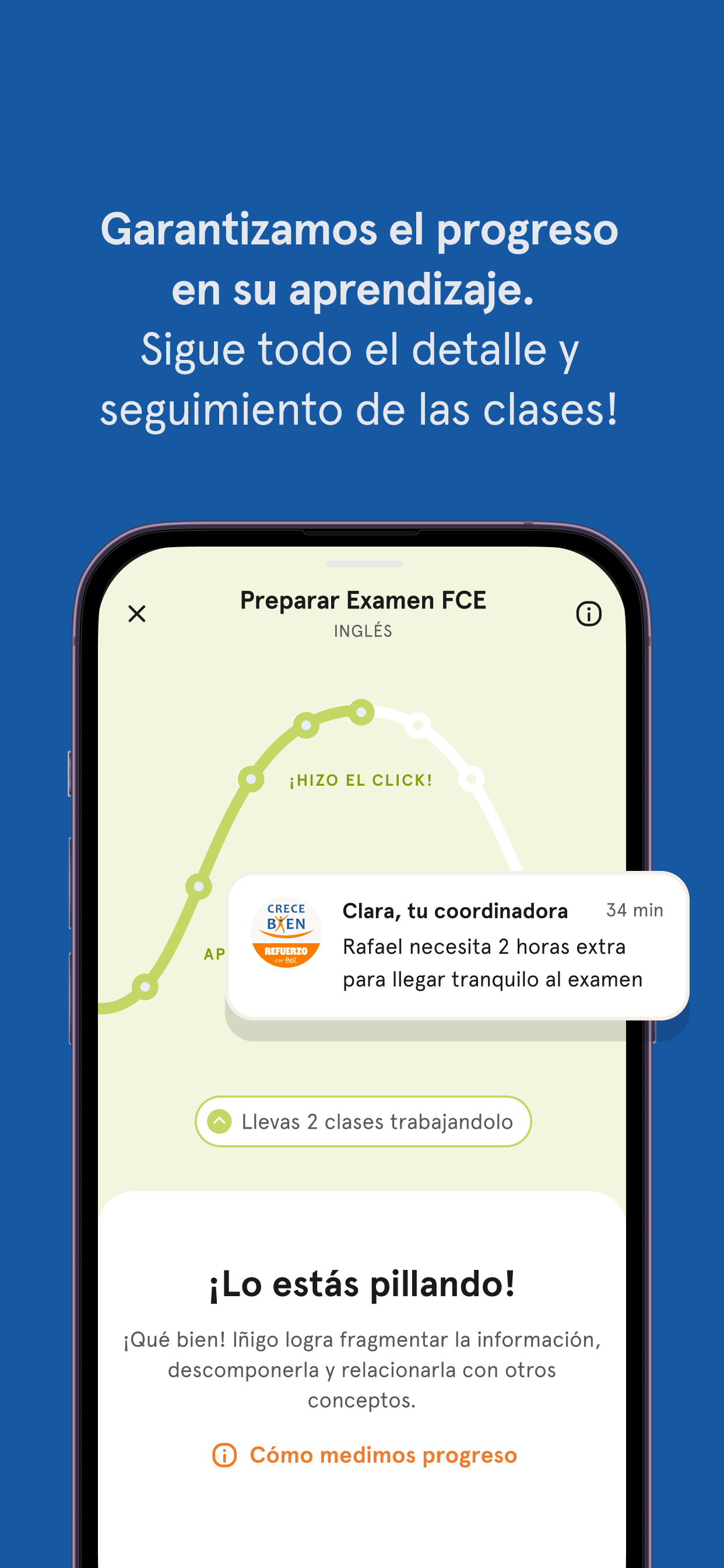 Refuerzo · Crece Bien con Bel