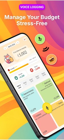 Kakebo AI - Voice Budget iPhone screenshot