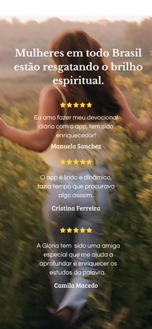 GlowApp - Devocional Feminino screenshot