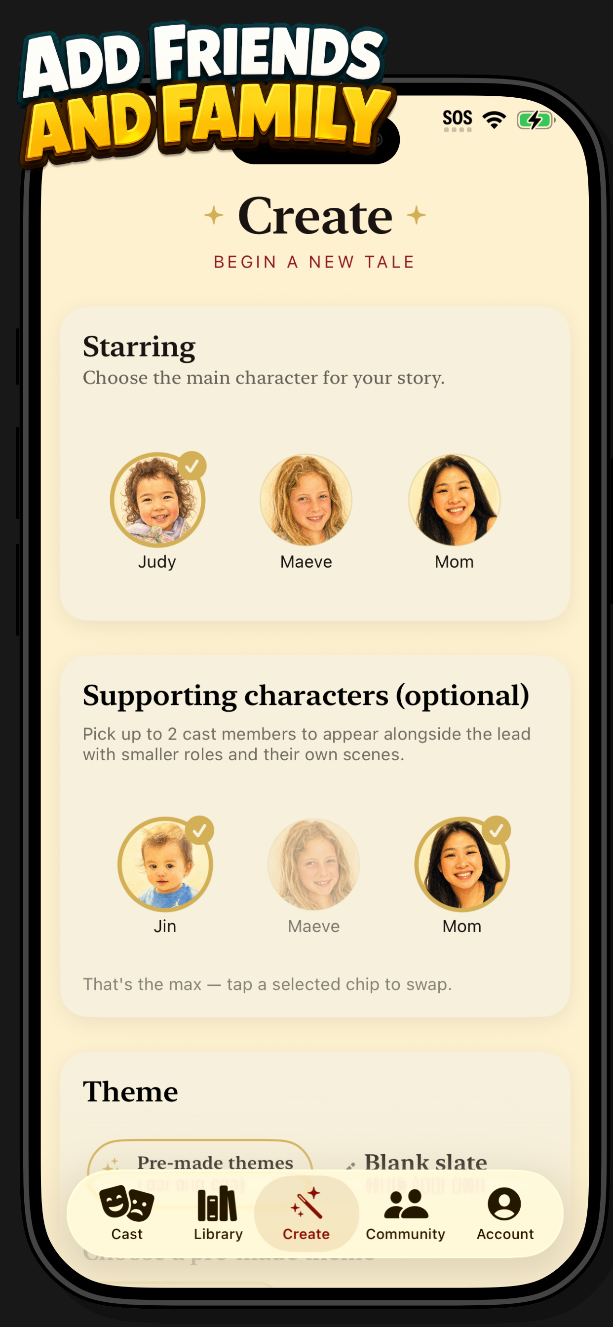 StoryKrafters: Custom Stories screenshot 2