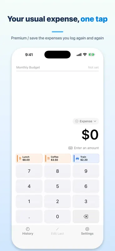 Kakeibo: Fast Expense Tracker screenshot 7 of 8