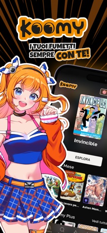 Koomy – Universo fumetti iPhone screenshot 1