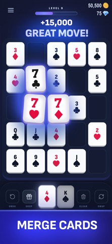 Aces - Official Card Puzzle Screenshot 1 of 4