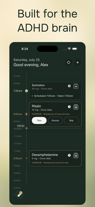 Pillr: ADHD Medication Tracker Screenshot 1 of 9