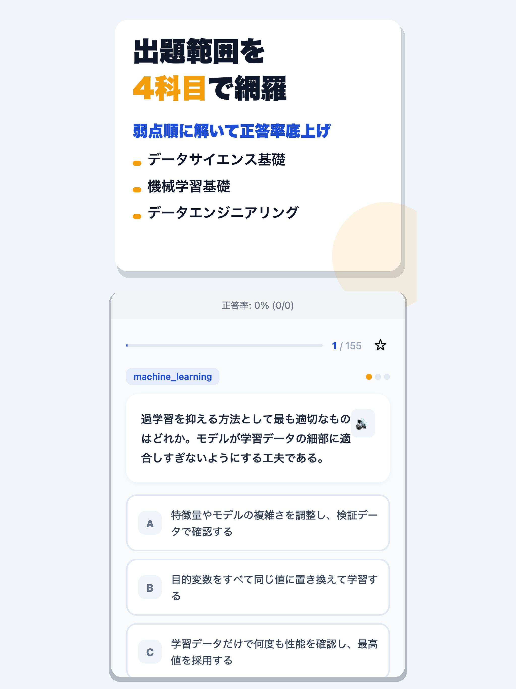 データサイエンティスト検定 リテラシーレベル 合格ドリル