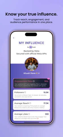 Influish: Home of Creators iPhone screenshot 6