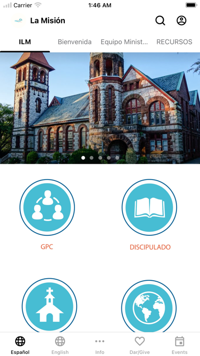 Iglesia La Misión Screenshot