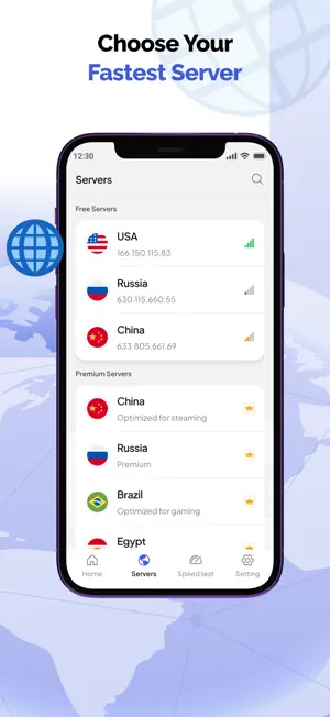 Fast VPN - Private & Secure screenshot 3