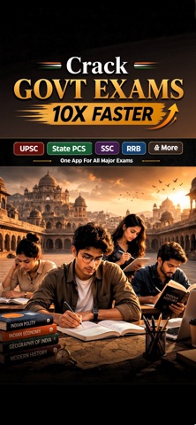 ExamBook: UPSC, SSC Exam Prep iPhone screenshot