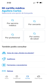 Mi PAMI screenshot